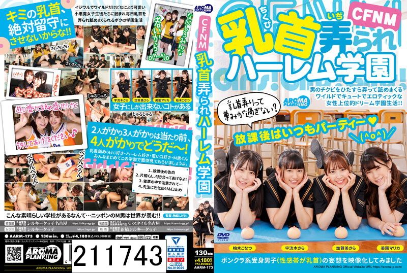 CFNM 乳首弄られハーレム学園