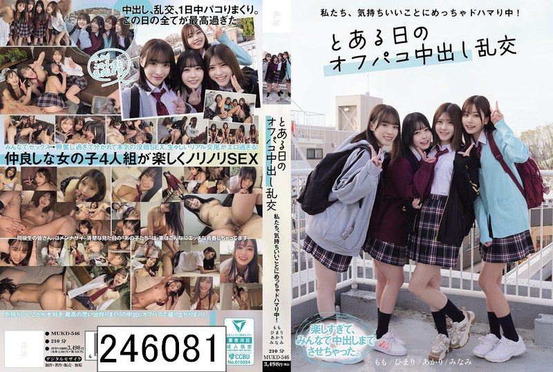 私たち、気持ちいいことにめっちゃドハマり中！ とある日のオフパコ中出し乱交