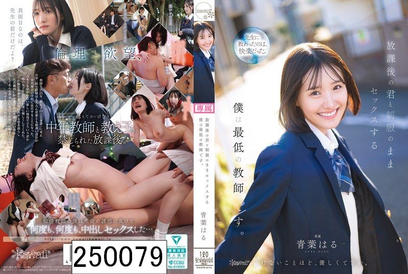 放課後の君と制服のままセックスする僕は最低の教師です 青葉はる