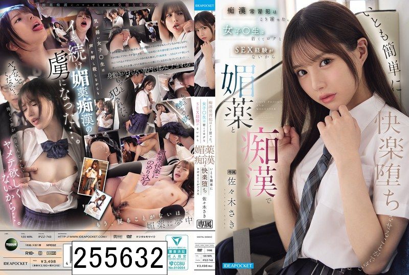 痴●常習犯はこう言った。 女子●生は若くてロクなSEX経験がないから媚薬と痴●でいとも簡単に快楽堕ちさせることができる 佐々木さき