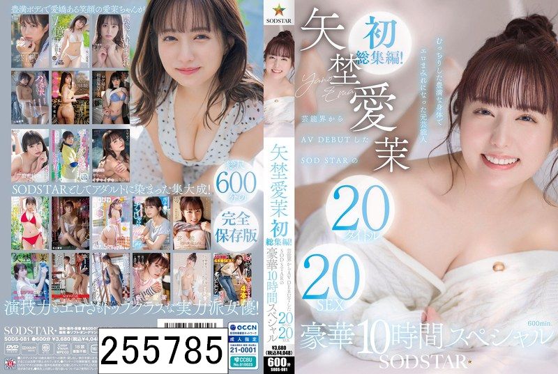 DISC1 矢埜愛茉 初総集編！芸能界からAV DEBUTしたSODSTARの20タイトル20SEX豪華10時間スペシャル