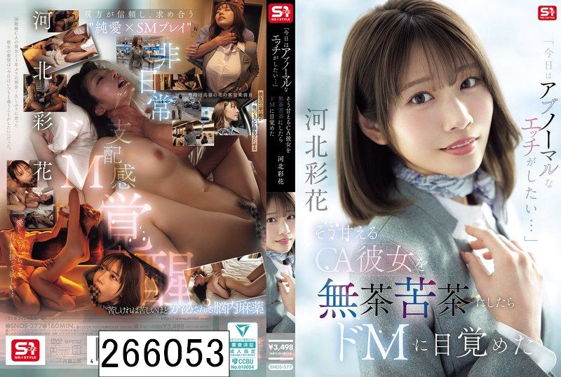 「今日はアブノーマルなエッチがしたい…」 そう甘えるCA彼女を無茶苦茶にしたらドMに目覚めた 河北彩花